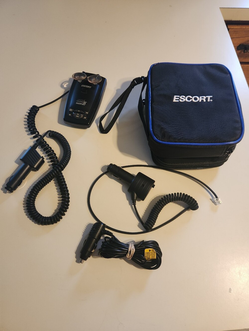 Escort Portable Radar Detector With Original Case